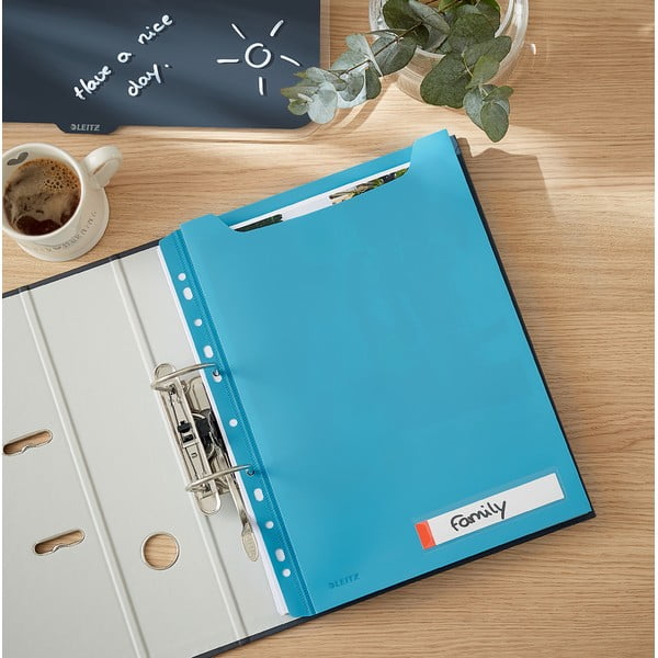 Plavi uredski fascikli Leitz Cozy velikog kapaciteta, A4-image-1