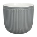 Siva keramička tegla za cvijeće Green Gate Alice, ø 14 cm