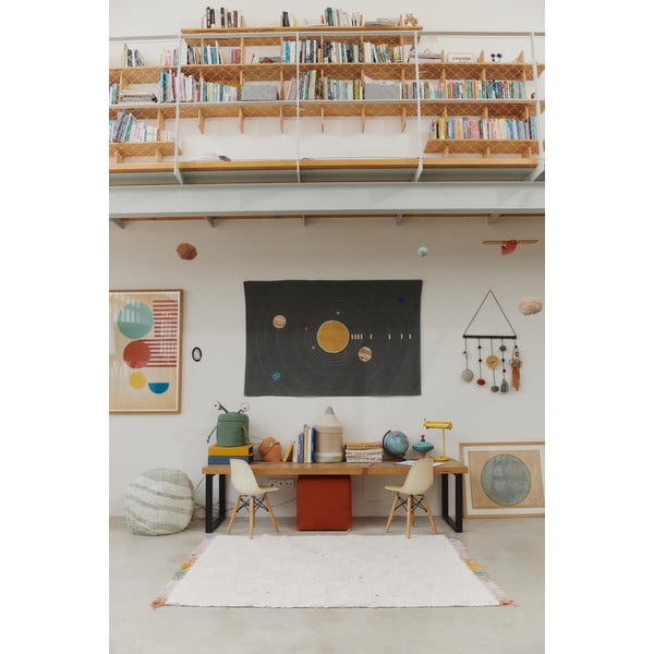 Krem periv/ručno rađen pamučan dječji tepih 120x160 cm Stardust – Lorena Canals-image-4