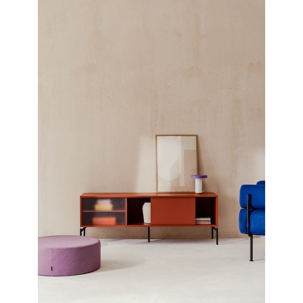 TV komoda boja terakote 160x60x42 cm Met – noo.ma-image-1