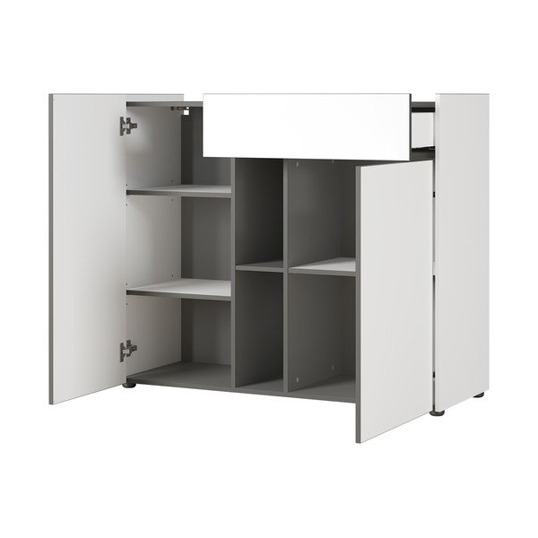 Bijela komoda Germania Veluva širine 112 cm-image-2
