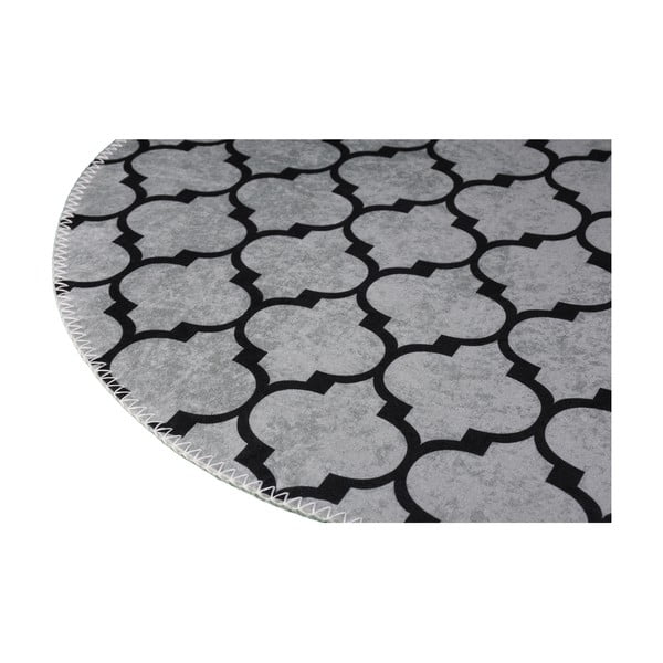 Tamno sivi perivi tepih 120x180 cm – Vitaus-image-2