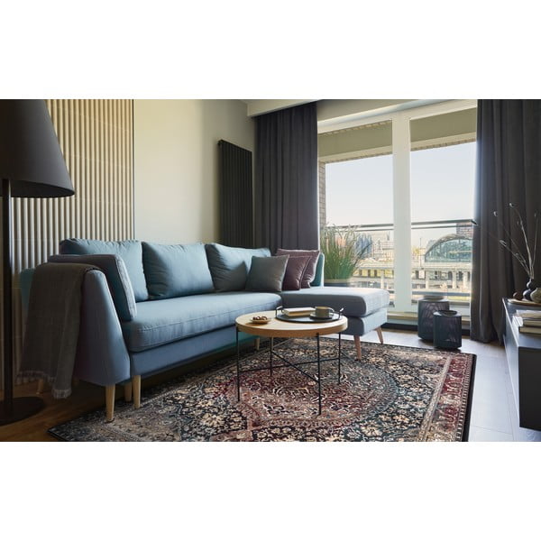 Tamno zeleni vuneni tepih 200x300 cm Ava – Agnella-image-1