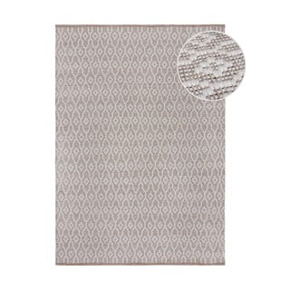 Svijetlo sivi ručno rađen vunen tepih 80x150 cm Dream – Flair Rugs