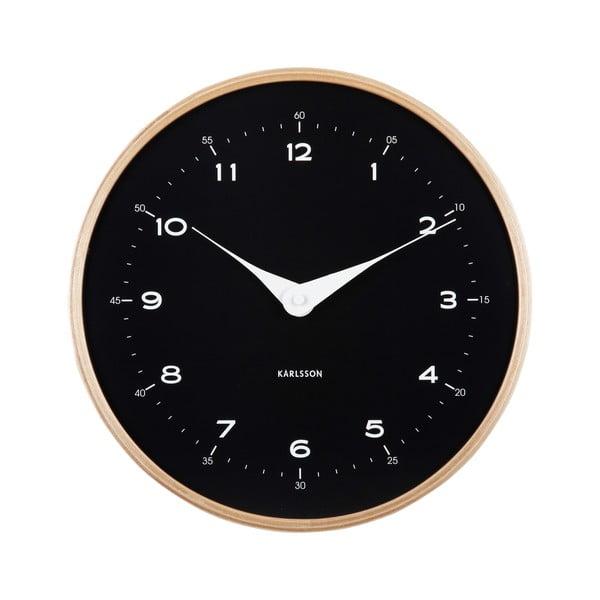 Zidni sat ø 30 cm Osado Dome – Karlsson