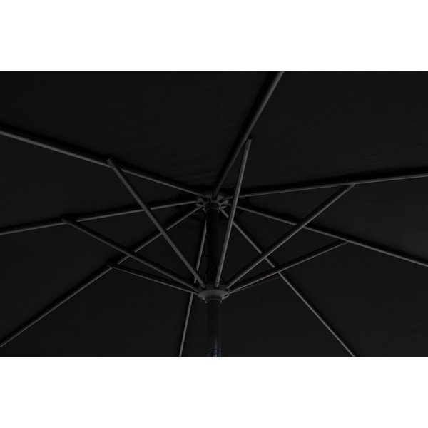 Crni suncobran ø 270 cm Sunline – Hartman-image-2
