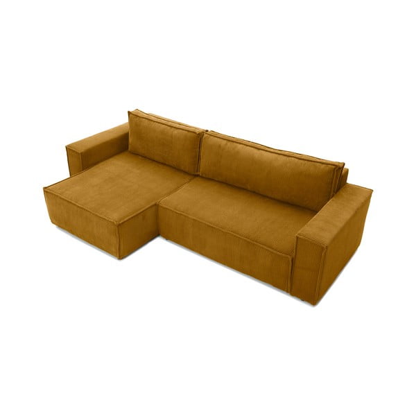 Senf žuta garnitura na razvlačenje s promjenjivim kutom Bonami Selection Bowie-image-4