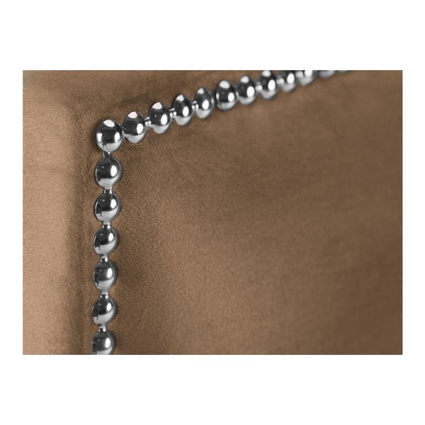 Tamno bež uzglavlje Mazzini Sofas Cloves, 200 x 120 cm-image-3