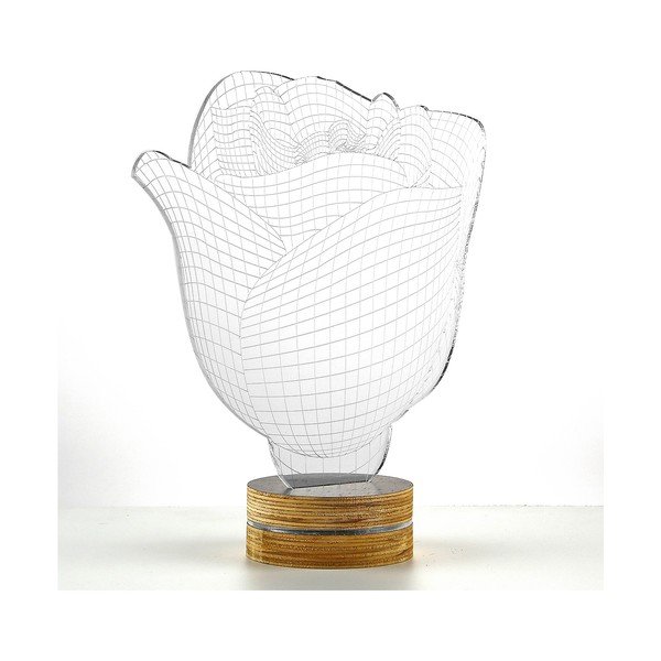 3D stolna lampa Rose-image-3