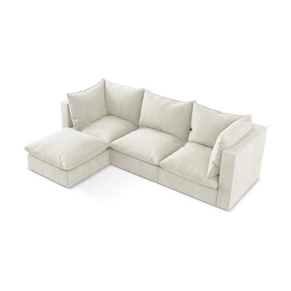 Bež kutna garnitura (s lijevim kutom/s ležaljkom) Manao – Makamii-image-2