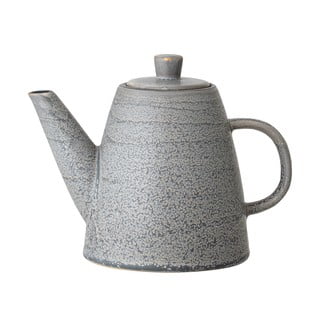 Sivi keramički čajnik Bloomingville Kendra, 1 l