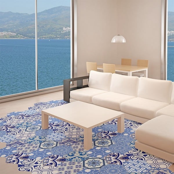 Set od 10 vodootpornih podnih samoljepljivih naljepnica Ambiance Ursulina, 20 x 18 cm-image-4