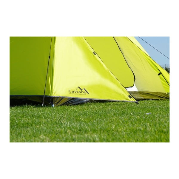 Žuti dvoslojni šator za 3 osobe Cattara Trent-image-4