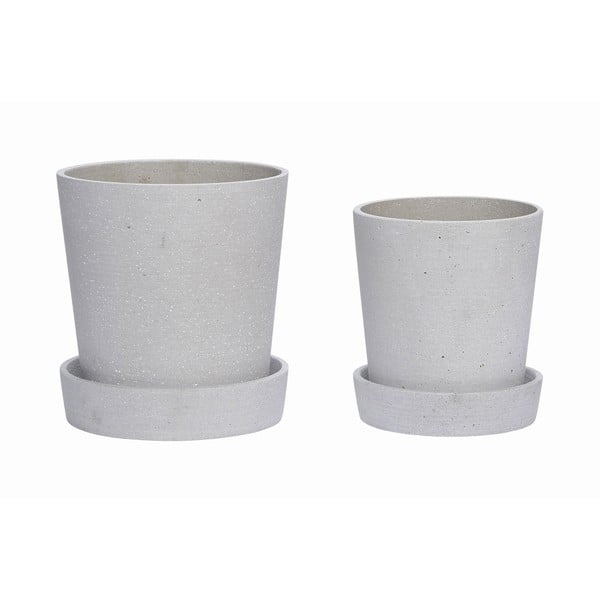 Ukrasna tegla za cvijeće 2 kom ø 17 cm Podium – Hübsch