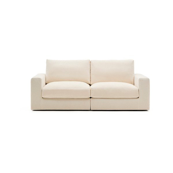 Bež sofa od šenila 220 cm Alea – Kave Home