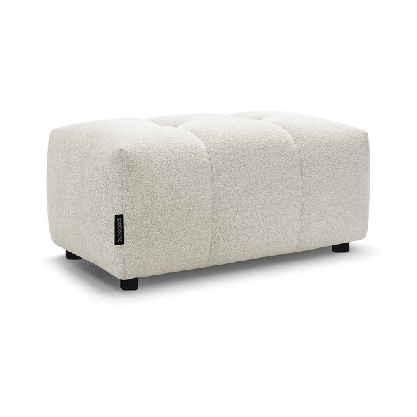 Bijeli tabure od šenila Roxelane – Bobochic Paris-image-3