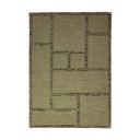 Zeleni ručno rađen vunen tepih 140x200 cm Harris Modula Wool – Flair Rugs