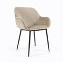 Bež podstavljena blagovaonska stolica Konna – Kave Home