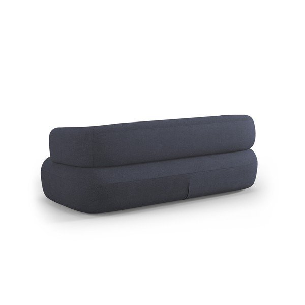 Tamno plava sofa od bouclé tkanine 178 cm Jenny – Micadoni -image-3