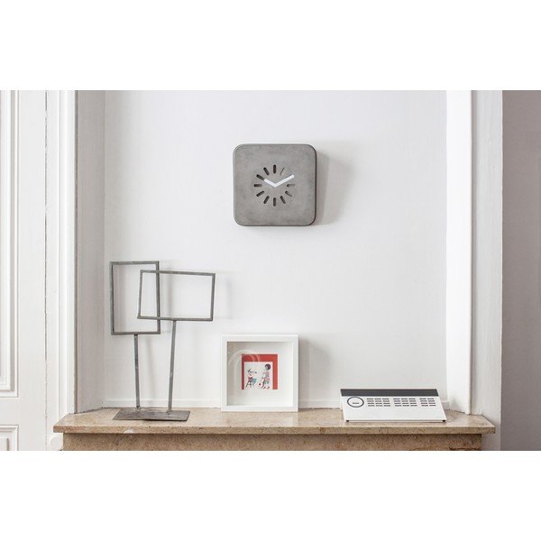 Betonski zidni sat Lyon Béton Life in Progress-image-1