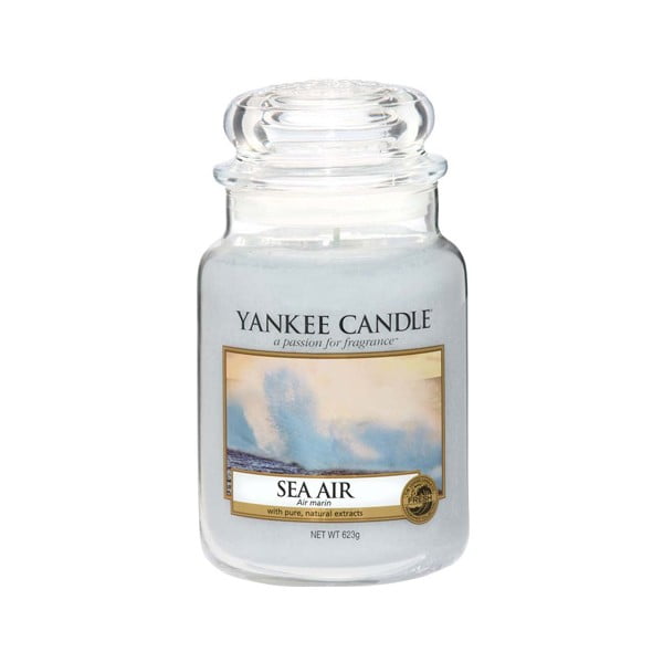 Mirisna svijeća Yankee Candle Sea Air, vrijeme gorenja 110 h