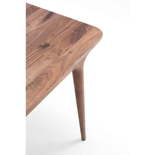 Blagovaonski stol od oraha 90x200 cm Fawn - Gazzda-image-4