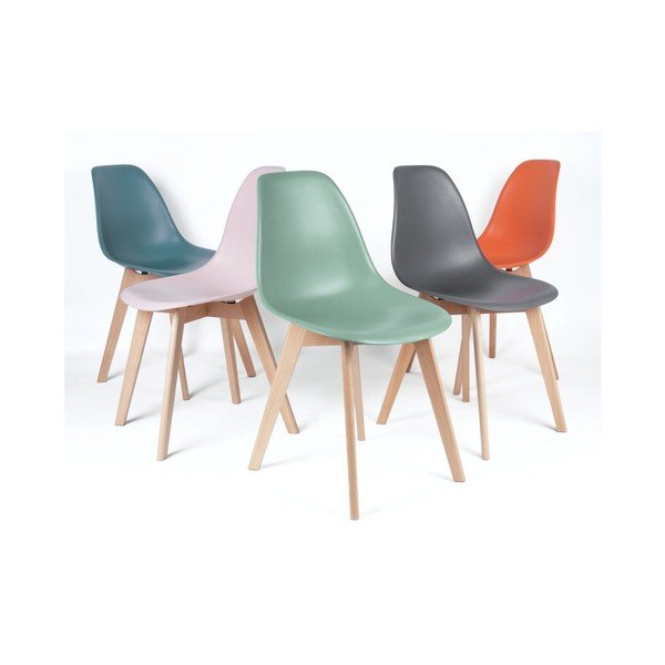 Set od 2 roze stolice Leitmotiv Elementary-image-3