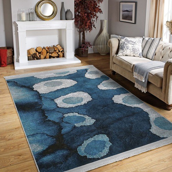 Plavi tepih 80x150 cm - Mila Home-image-2