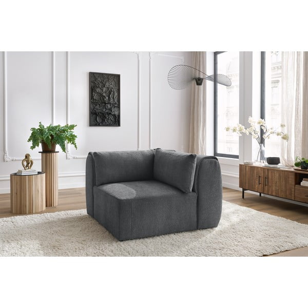 Siva modularna sjedeća garnitura Jeanne – Bobochic Paris-image-1