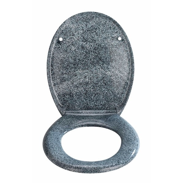 WC sjedalo granit dekor lako zatvaranje Wenkoo Premium Ottana, 45,2 x 37,6 cm-image-3