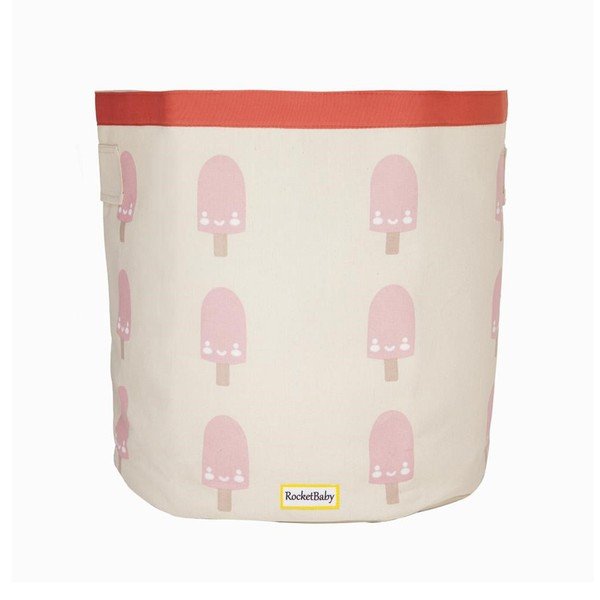 Dječja kutija za pohranu od tkanine Sweetie the Ice Cream - Rocket Baby-image-2