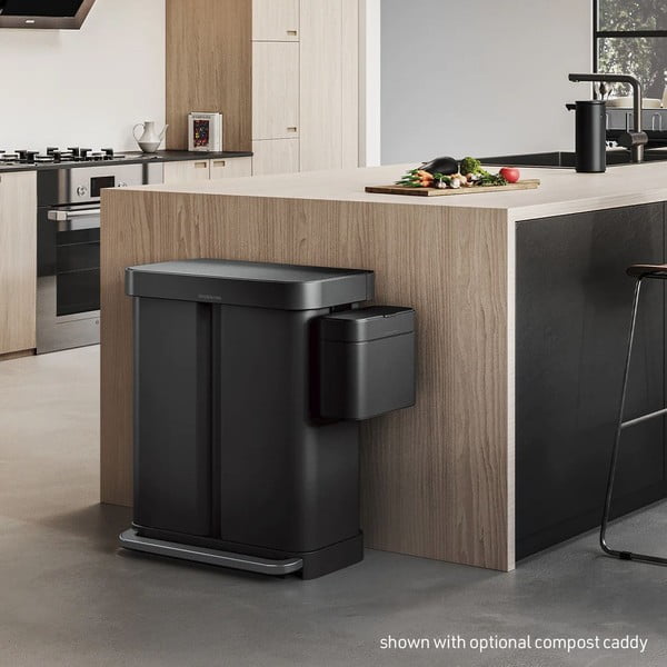 Željezna kanta za smeće za odvojeni otpad/s pedalom 58 l – simplehuman-image-1