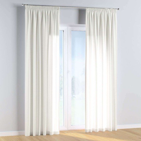 Bijelo-bež zavjesa 260x130 cm Cotton Story - Yellow Tipi-image-3