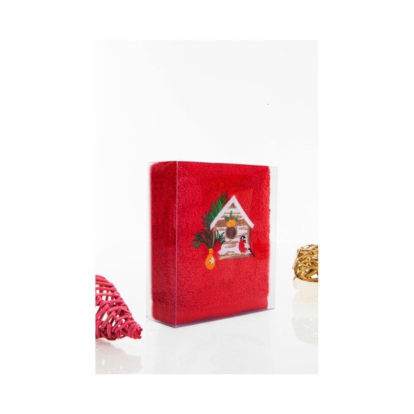 Ručnik Christmas Chalet Red, 30 x 50 cm-image-2