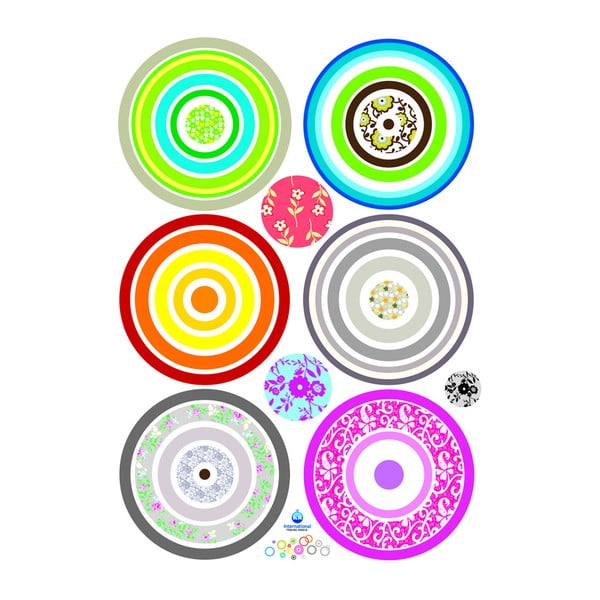 Naljepnice Ambience Colorful Bubbles-image-1