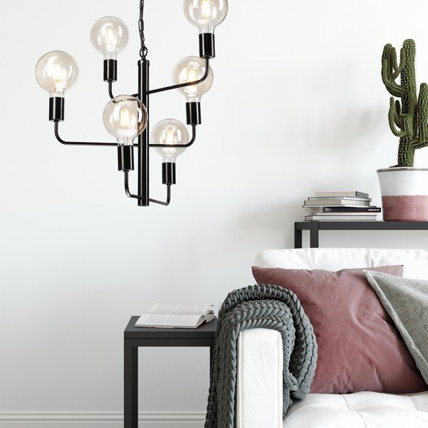 Crna viseća lampa - LAMKUR-image-2