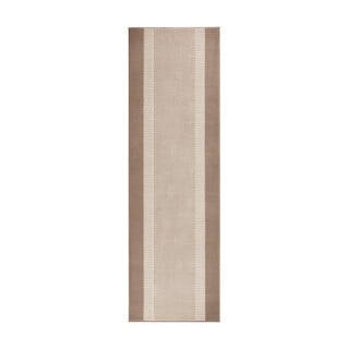Bež-smeđa staza Hanse Home Basic, 80 x 300 cm