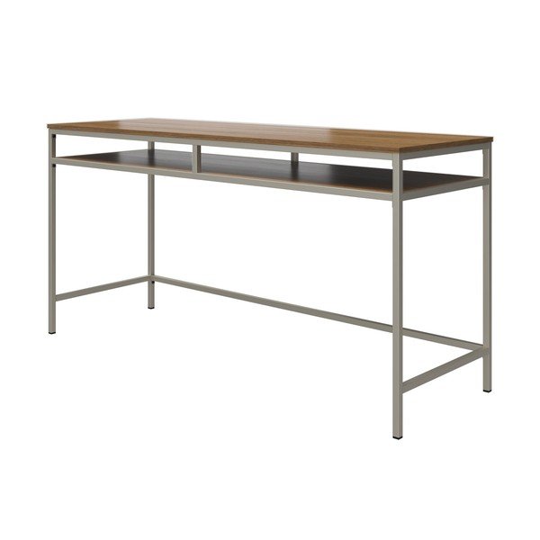 Radni stol s pločom stola u dekoru oraha 51x153 cm Bradford – Støraa-image-3
