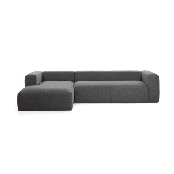 Tamno siva kutna garnituraKave Home Blok, lijevi kut-image-1