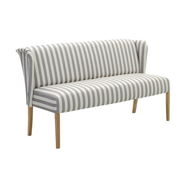Bež-siva prugasta podstavljena klupa Max Winzer Hendrick-image-2