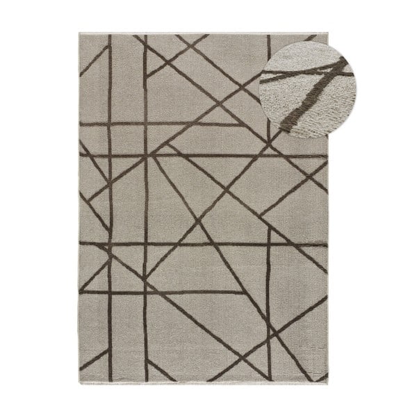 Svjetlo smeđi tepih 120x170 cm Lux – Universal