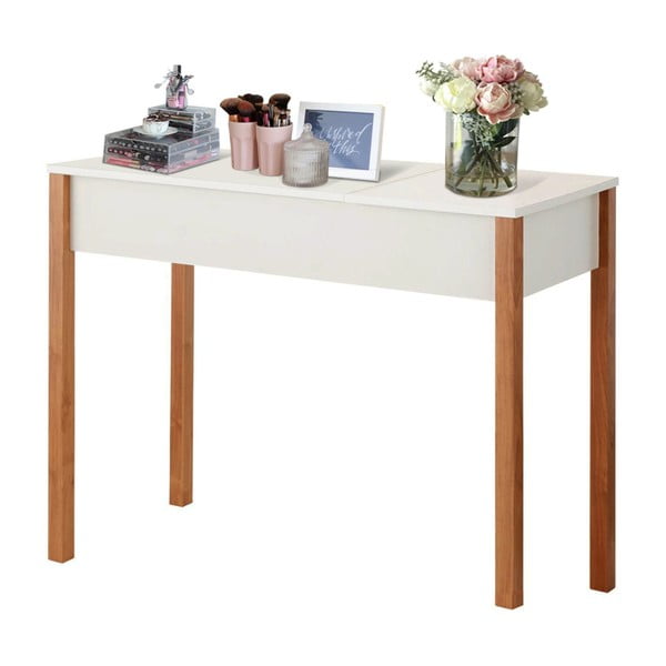 Bijeli drveni konzolni stol Støraa Caitlin-image-1