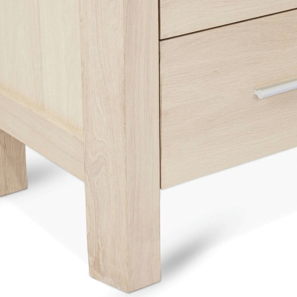 Vitrina u dekoru hrasta u prirodnoj boji 100x190 cm Paris – Furnhouse-image-3