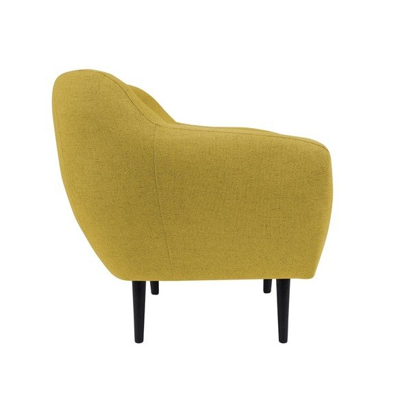 Žuta fotelja Mazzini Sofas Pijemont-image-4