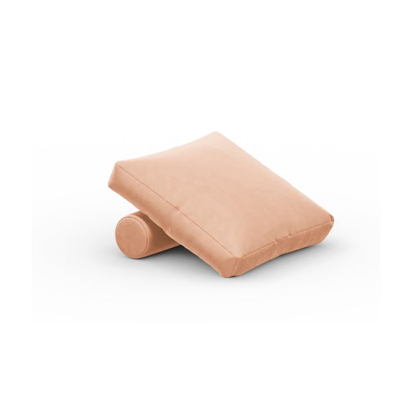 Ružičasti baršunasti jastuk za modularnu sofu Rome Velvet - Cosmopolitan Design