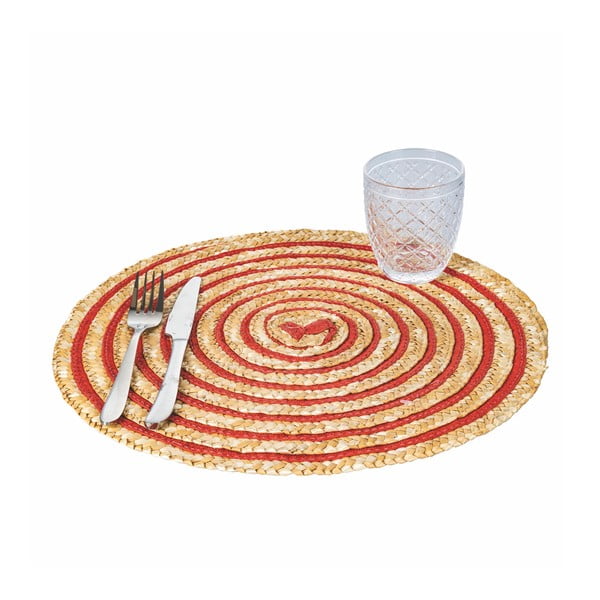 Podmetač od rafije 6 kom ø 38 cm Spiral - Villa d'Este-image-1