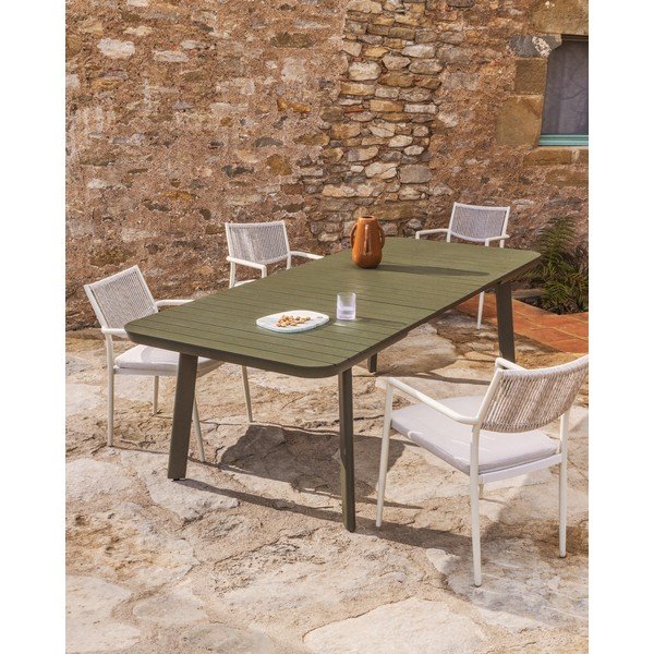 Metalni vrtni stol 100x220 cm Izola – Kave Home-image-2
