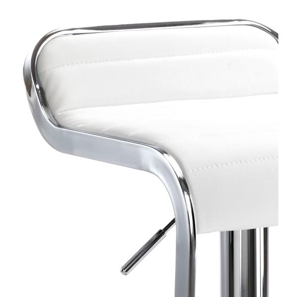 Bijela/u srebrnoj boji barska stolica 67 cm Snappy – Tomasucci-image-3