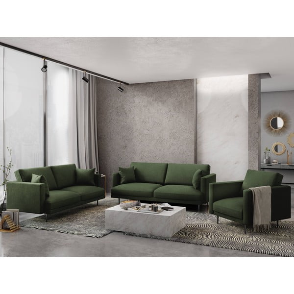 Boca zelena sofa Milo Casa Piero, 220 cm-image-1