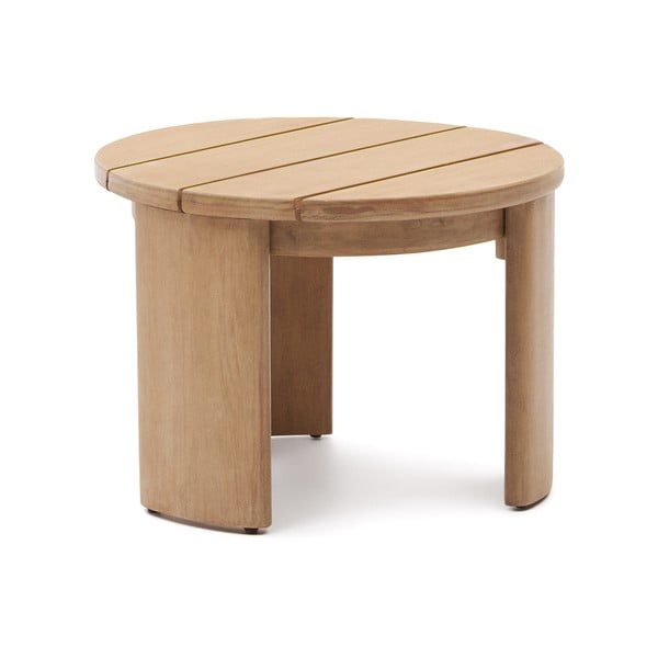 Okrugli vrtni stol od masivnog eukaliptusa ø 60 cm Xoriguer – Kave Home